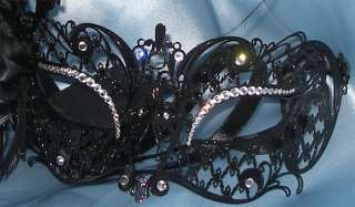 Luxury Venetian Filigree Metal Masquerade Masks B ARMON  