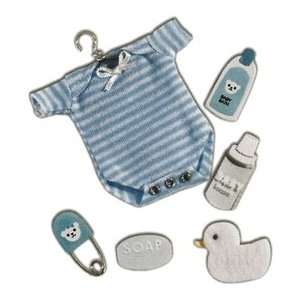  Jolees Boutique Dimensional Stickers Baby Boy Outfit SPJB 