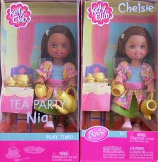   Kelly Club Chelsie & Nia Tea Party Play Time Dolls (2002) by Mattel