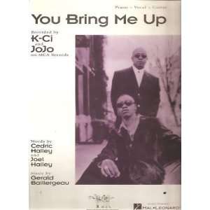    Sheet Music You Bring Me Up KCI AND JOJO 125 