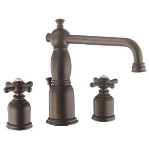   Oil Rubbed Bronze Turnberry Double Cross Handle Widespread Lavato