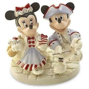   Garb Drum Minnie & Mickeys Patriotic Parade Figurine