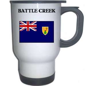  Turks and Caicos Islands   BATTLE CREEK White Stainless 