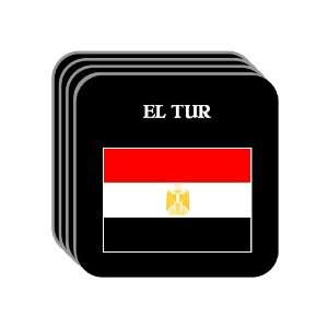  Egypt   EL TUR Set of 4 Mini Mousepad Coasters 