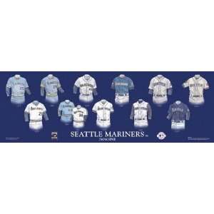  Seattle Mariners Evolution Plaque