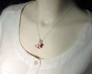 From my “Quad” line, these simple gemstone necklaces add just the 