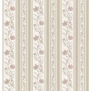  Brewster 980 69940 Mirage Silks Tulip Stripe Wallpaper, 20 
