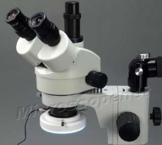 Articulating Arm Boom Stand Microscope 3.5 90x + 54LED  