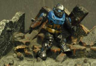 Custom Gears of War Mega Bloks Carmine Cog Soldier  