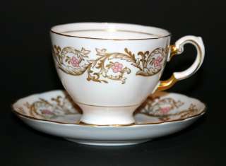 Tea Cup & Saucer   TUSCAN Fine English Bone China, Made in England 