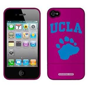  UCLA Paw Print on AT&T iPhone 4 Case by Coveroo  