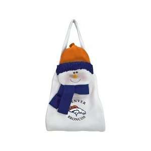  Denver Broncos Snowman Door Sack