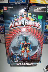 Power Rangers Turbo space alien Visceron Super Rare MOC  