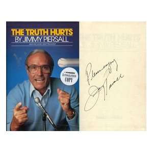   Jimmy Piersall Autographed The Truth Hurts Book