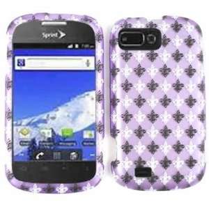 Black & White Saints Logo On Purple Snap on Cover Faceplate for ZTE 