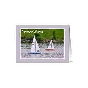  Son Birthday   Sail Boats Card Toys & Games