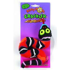  Fat Cat Crackler Kitty Activation Toy, Snake 1ea Health 
