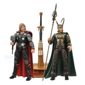   Select Thor & Loki Movie Version Action Figure Set Of 2 Toys & Games