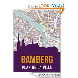 Bamberg, Allemagne  plan de la ville (Italian Edition) eReaderMaps 