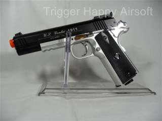 TSD WG Colt 45 1911 CO2 gas Blowback Airsoft Metal Pistol 450 FPS 