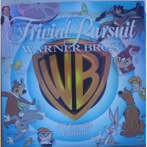  Trival Pursuit Warner Brothers Family Edition Boxed Game 