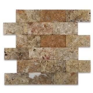  2 x 4 Scabos Split Face Travertine Mosaic tiles Explore 