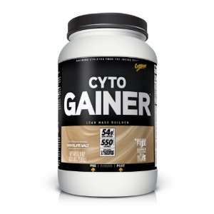  CytoSport Cyto Gainer Protein Drink Mix, Chocolate Malt, 3 