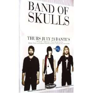  Band of Skulls Poster   Concert Flyer