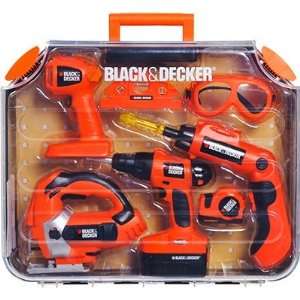  Black & Decker Junior Deluxe Power Tool Case Toys & Games