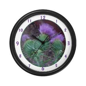  Thistle Trio Wall Clock by 