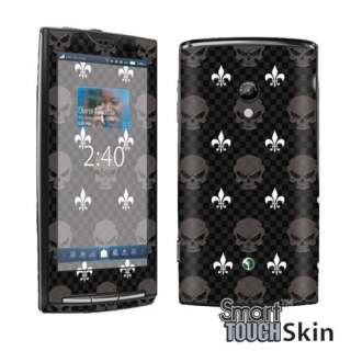 LEAF SKULL DECAL SKIN FOR AT&T SONY ERICSSON XPERIA X10  
