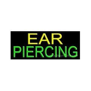Ear Piercing Neon Sign 13 x 32