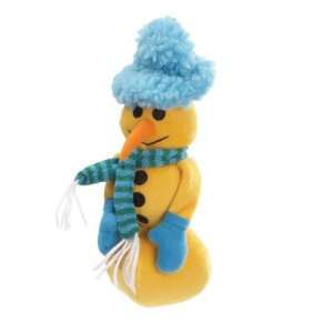 Dog Toy   Grriggles Snow Flirt   Plush Snowman Pet Toy with Squeaker 