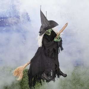  Witch Riding On Broom Hanging   Party Decorations 