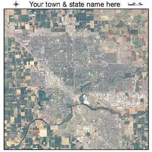   Aerial Photography Map of Modesto, California 2010 CA 