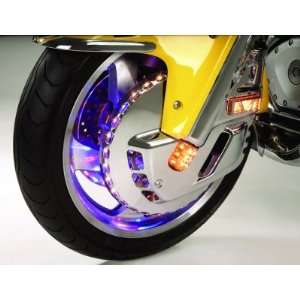   Goldwing GL1800 LED Lighted Front Rotor Cover   Tri Color Automotive