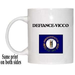    US State Flag   DEFIANCE VICCO, Kentucky (KY) Mug 