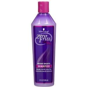 Zero Frizz 100% Rescue Instant Smooth Shampoo 12 oz (Quantity of 5)