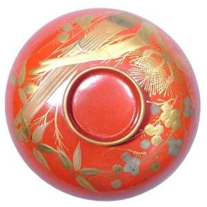 MEIJI PERIOD JAPANESE BOWL AND COVER. 
