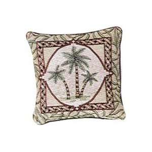  Paradise Palms Palm Tree Trees 18 inch Couch Pillow