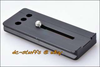 PL 100 quick release plate (attaching to lens body) is included in 