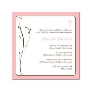   Invitations   Tranquil Tree Pink By Kimi Lee 