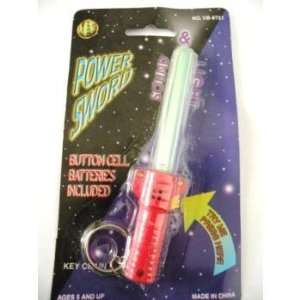   Power Sword key chain with light & sound Case Pack 72 