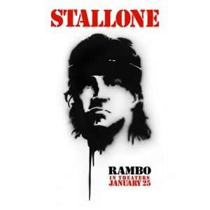  Rambo   Movie Poster (Teaser   Face)