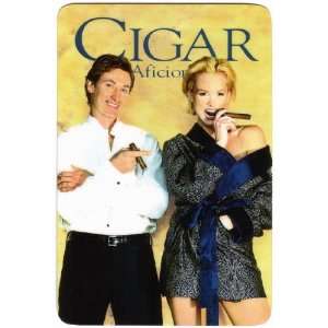  Collectible Phone Card Mr. & Mrs. Wayne Gretzky Cigar 