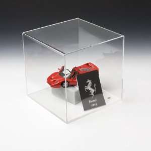 10.125 x 10.25 inch Clear Acrylic Display Case with Lift Off Cover and 
