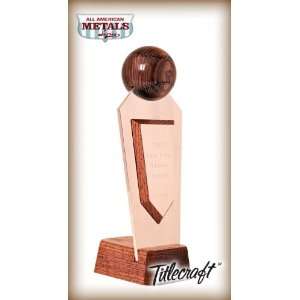  All American Metals Baseball Trophy