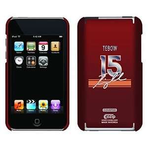  Tim Tebow Signed Jersey on iPod Touch 2G 3G CoZip Case 