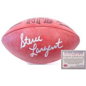  Steve Largent Autographed NFL Football