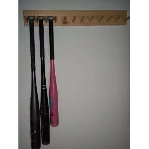   Large Baseball Bat Rack 6 11 Bats Holder Storage